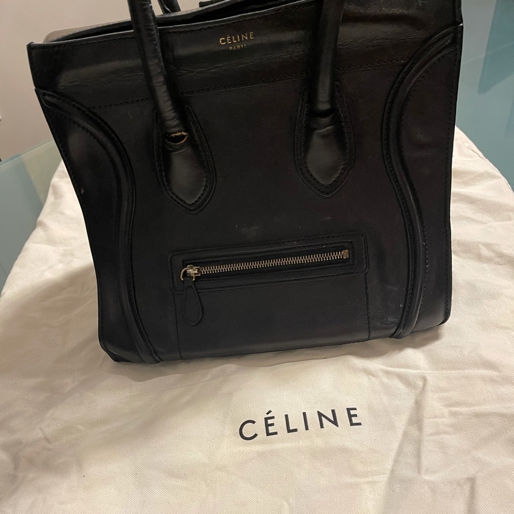 Celine Phantom Pebble Tote Purse
